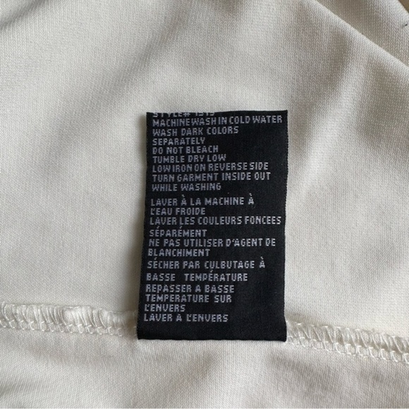 QED London Boho Tunic Top Dress White Black Paisley Flutter‎ Ruffle Sleeves - L - Picture 11 of 14